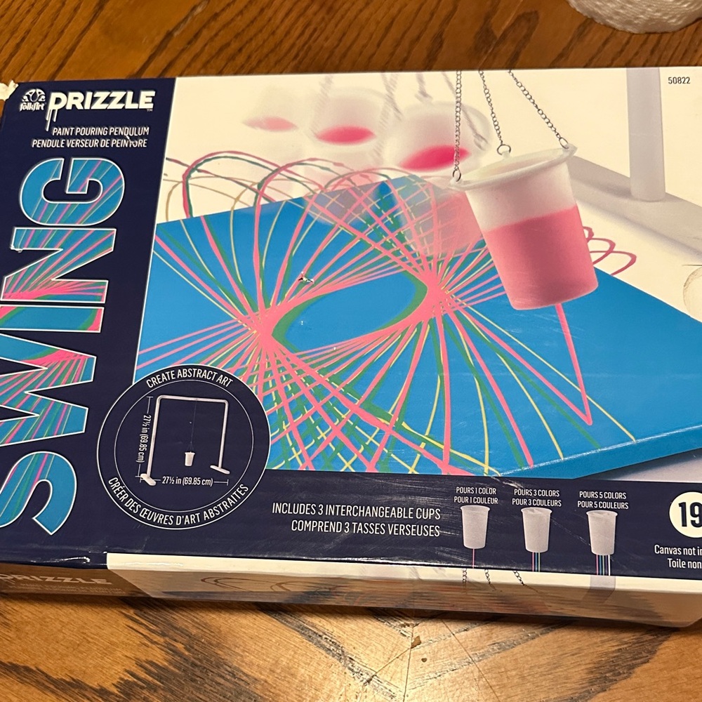 Prizzle Swing Paint Pouring Pendulum Kit